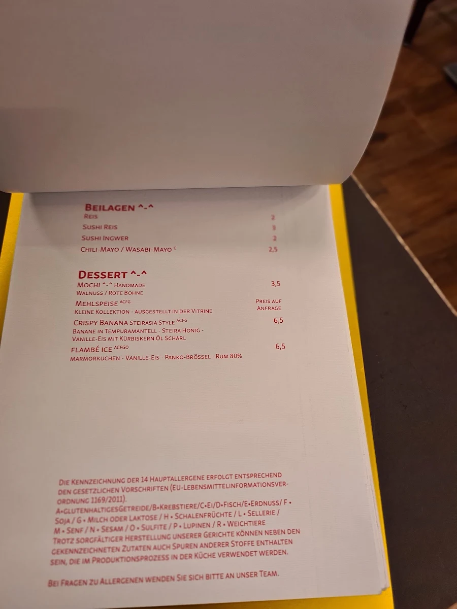 Speisekarte photo 4