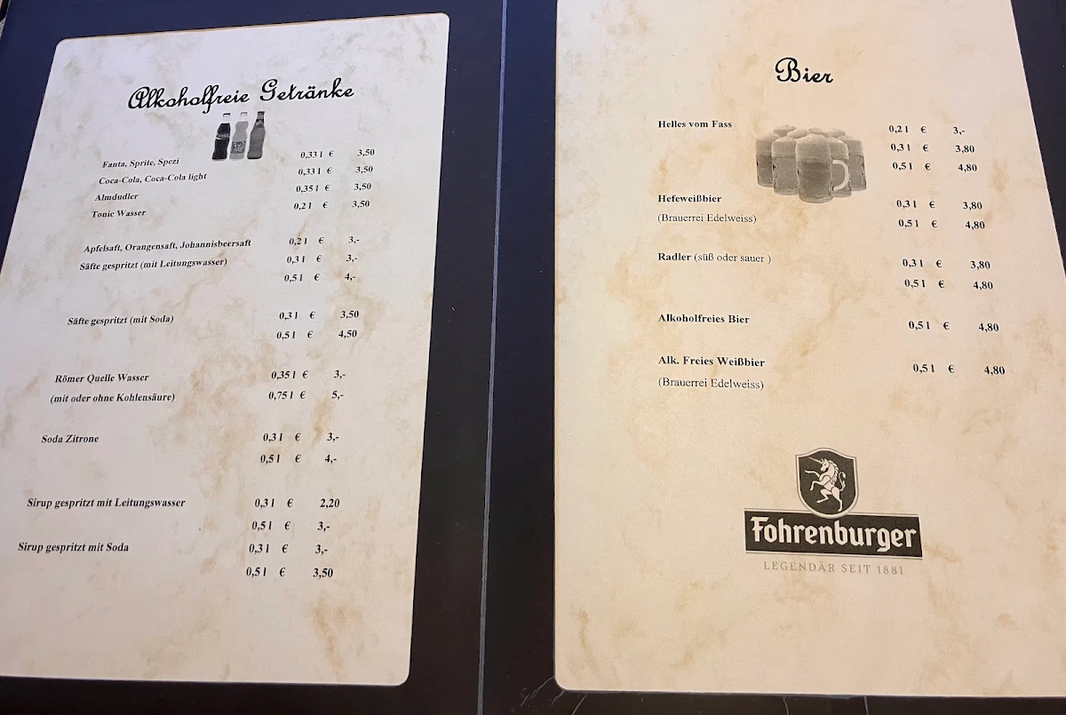 Speisekarte photo 2