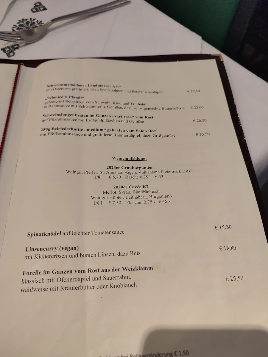 Speisekarte photo 4