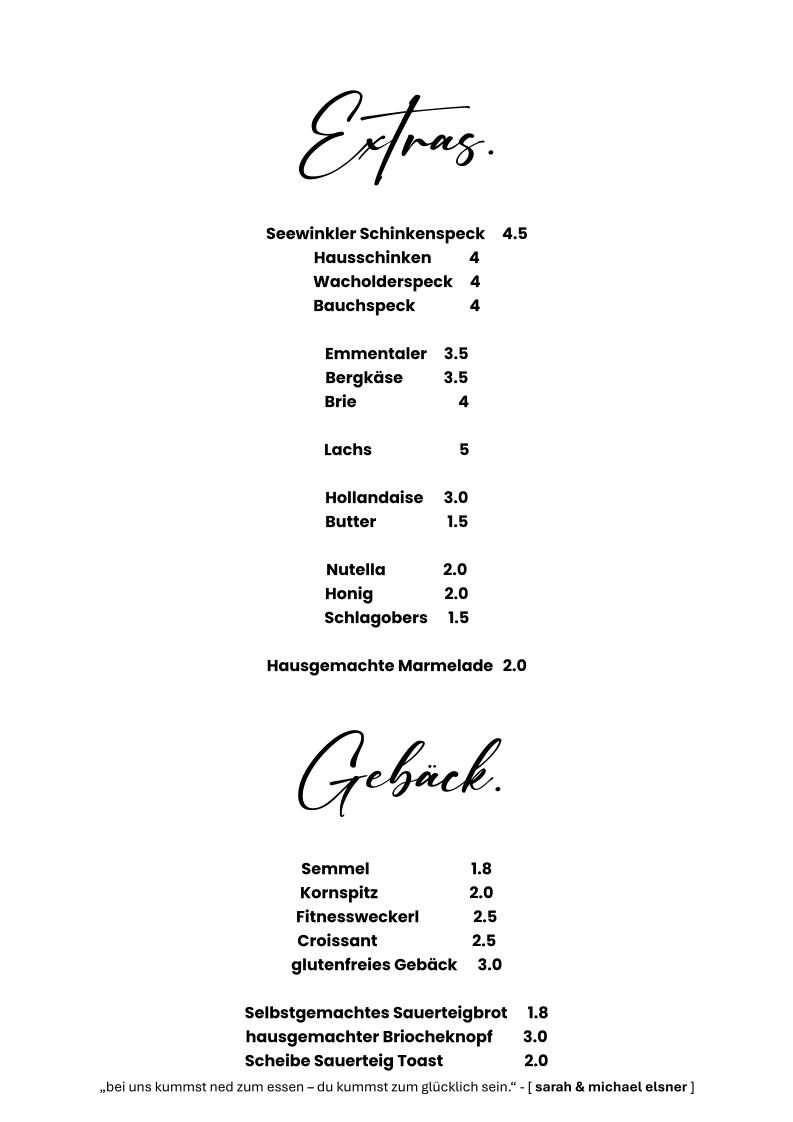 Speisekarte photo 9