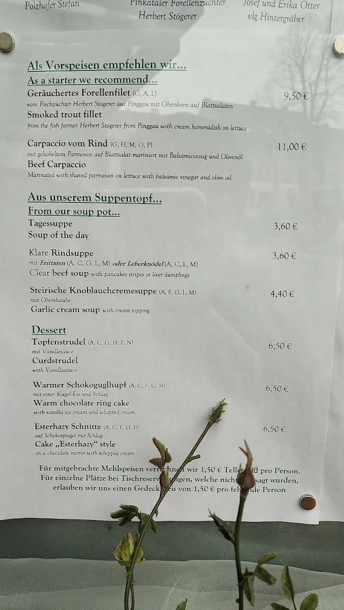 Speisekarte photo 8
