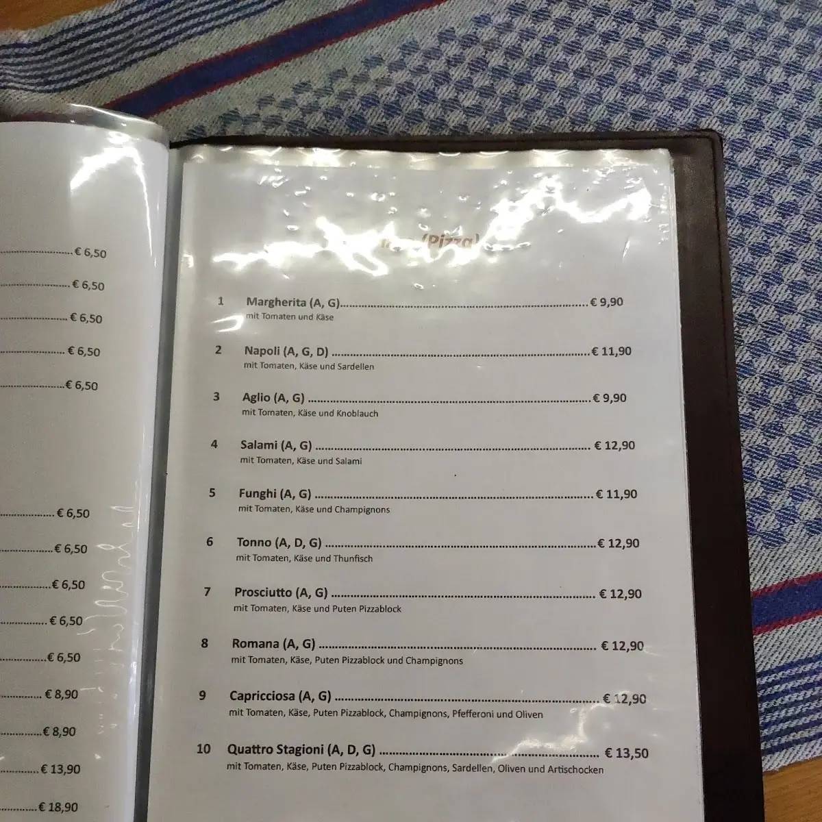 Speisekarte photo 1