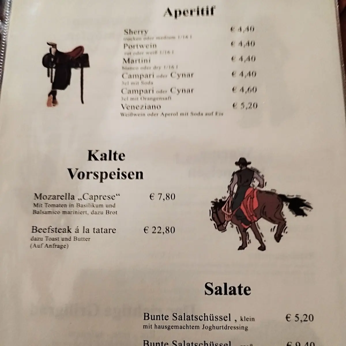 Speisekarte photo 2