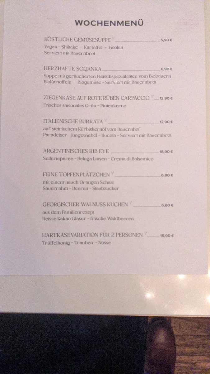 Speisekarte photo 4