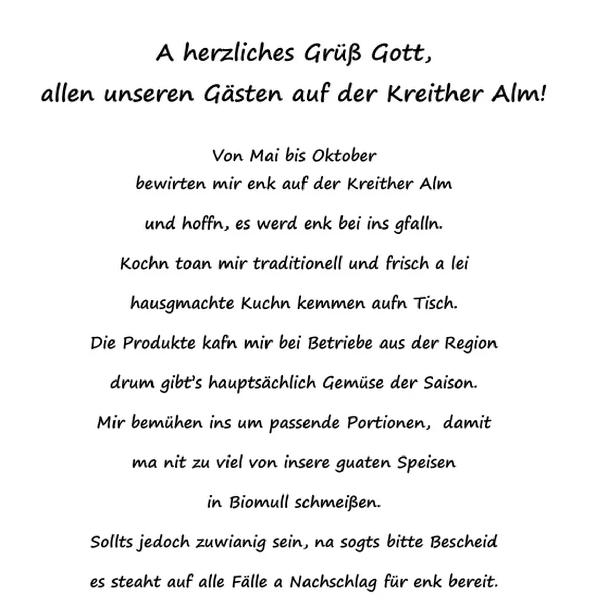 Speisekarte photo 10