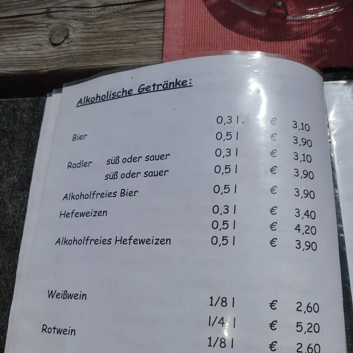 Speisekarte photo 8