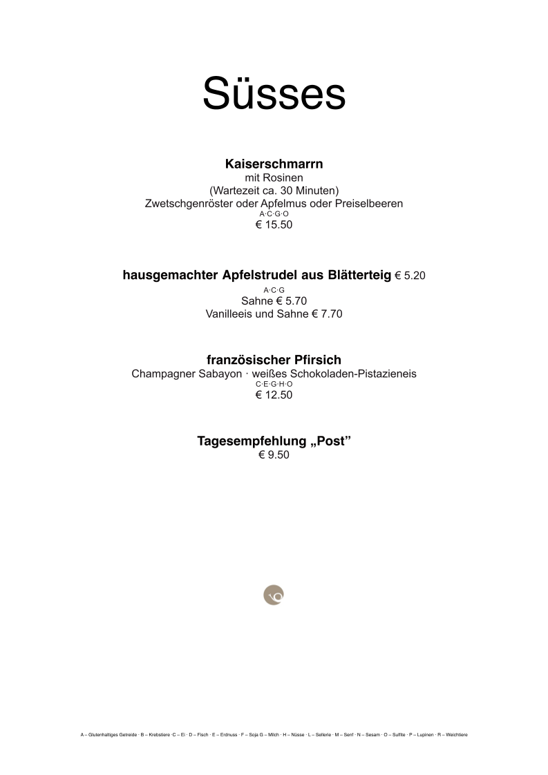 Speisekarte photo 9
