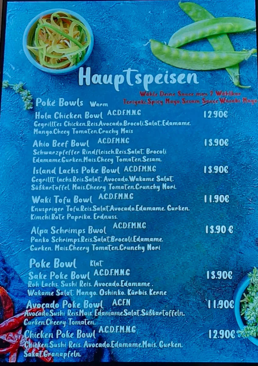 Speisekarte photo 5