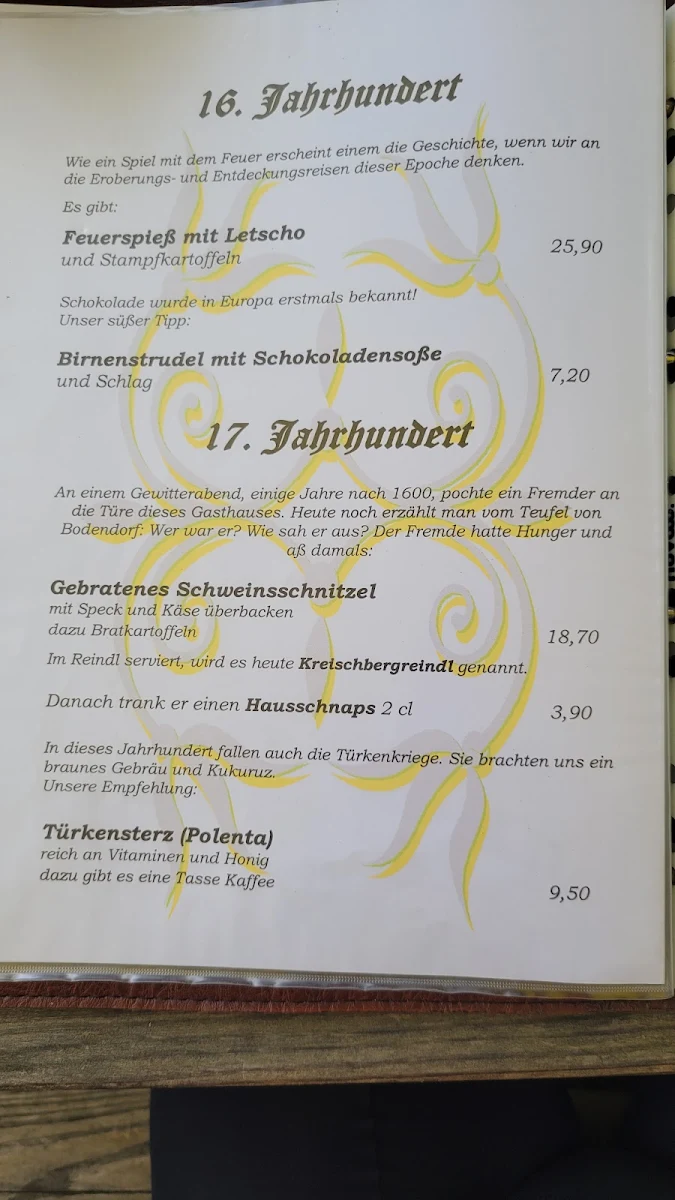 Speisekarte photo 2