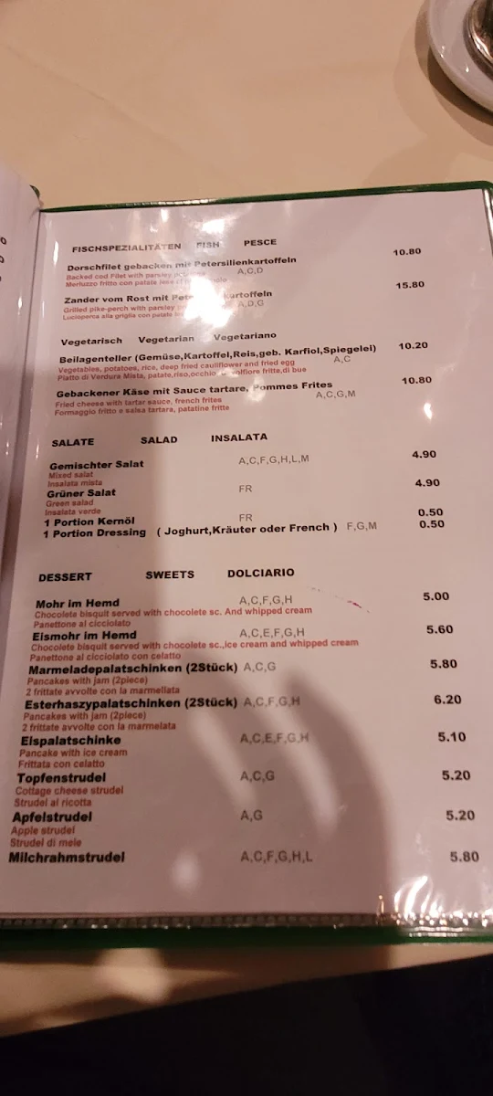 Speisekarte photo 1