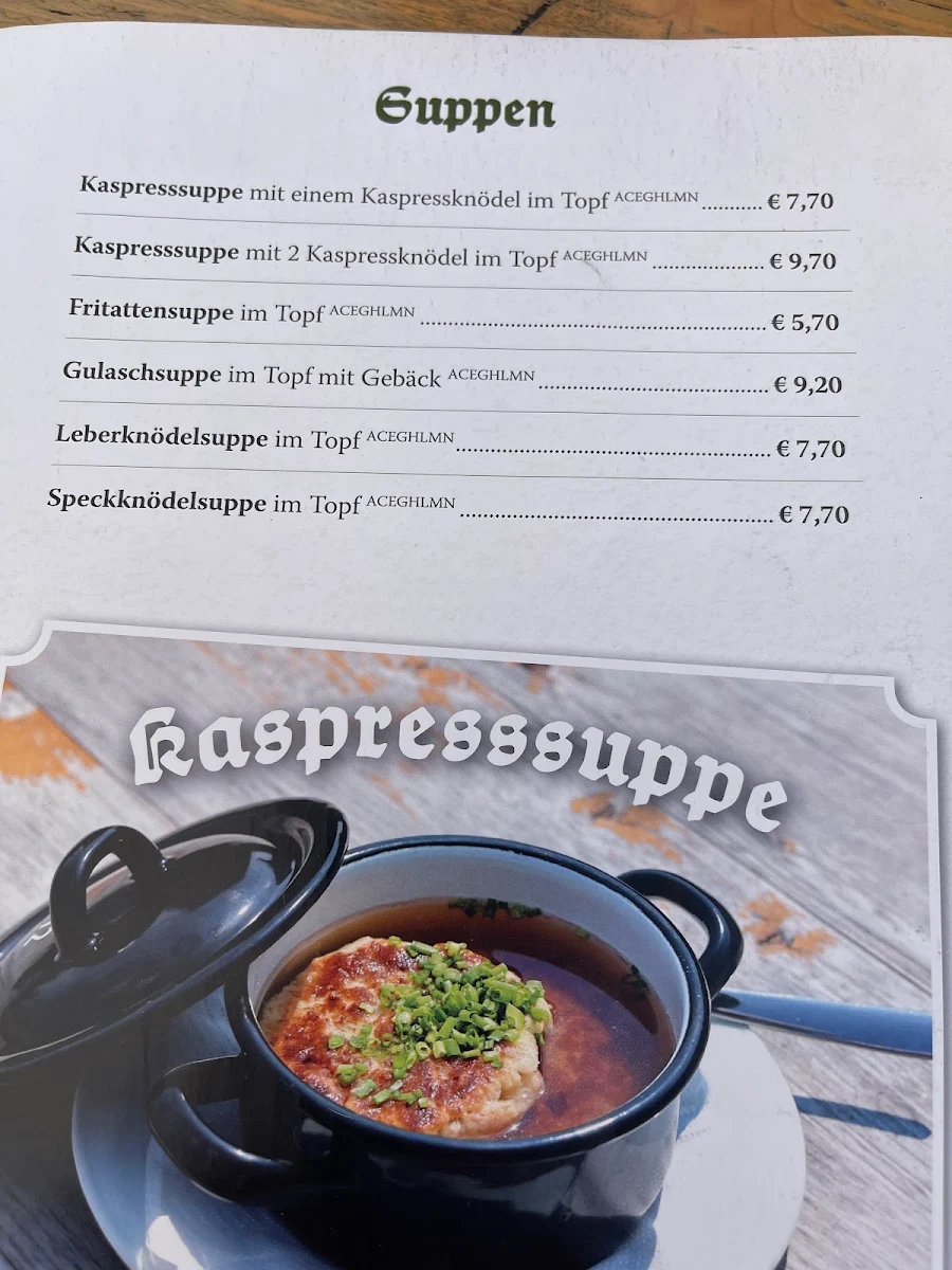 Speisekarte photo 5
