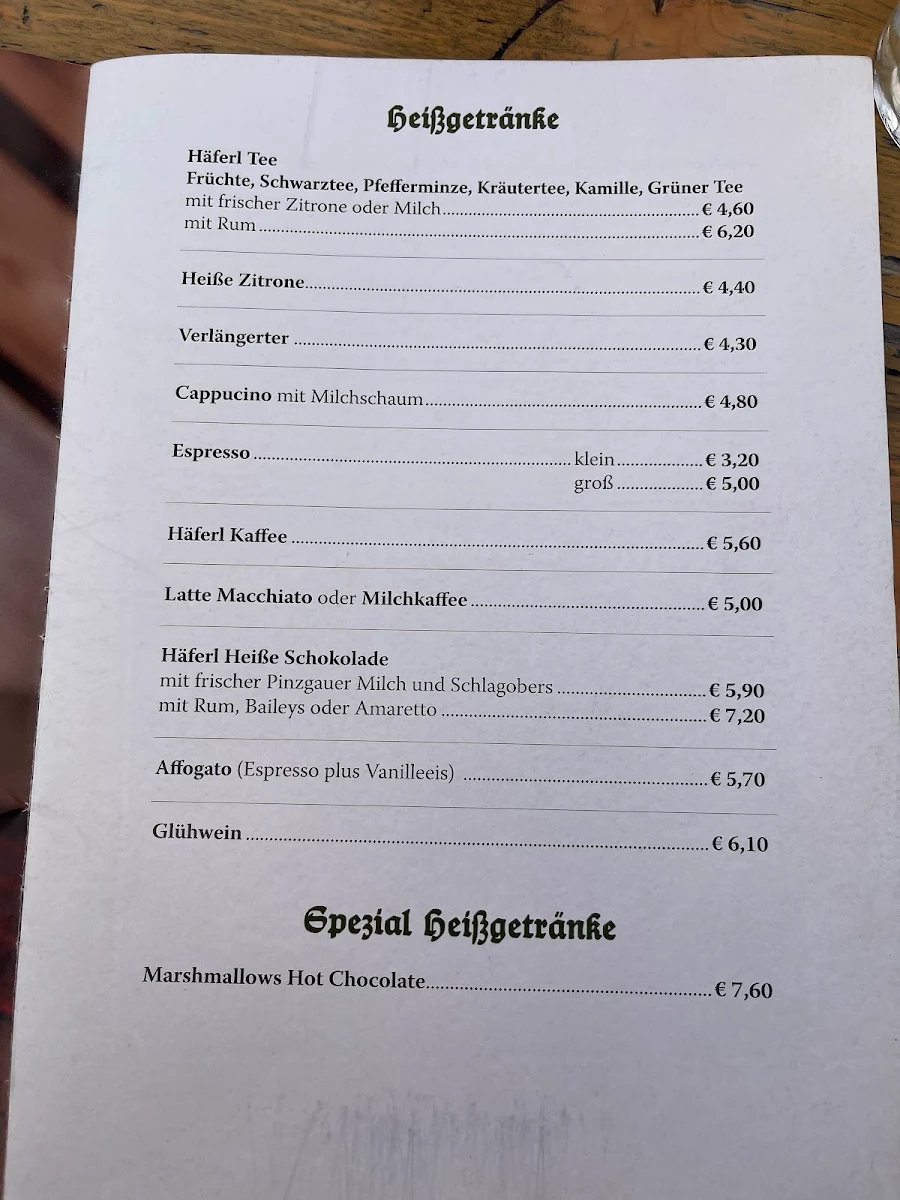 Speisekarte photo 7