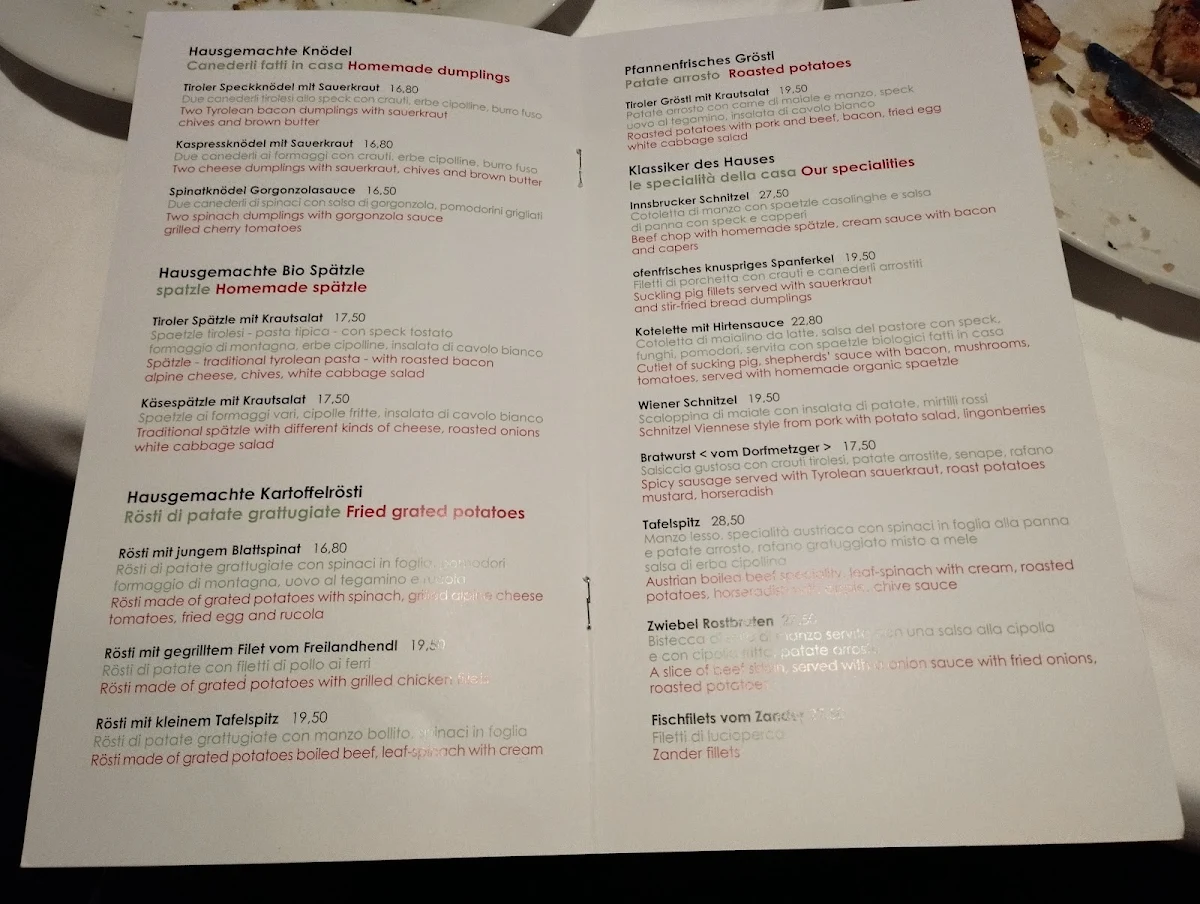 Speisekarte photo 6