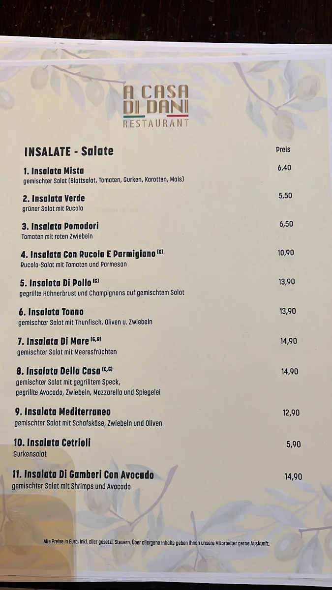 Speisekarte photo 6