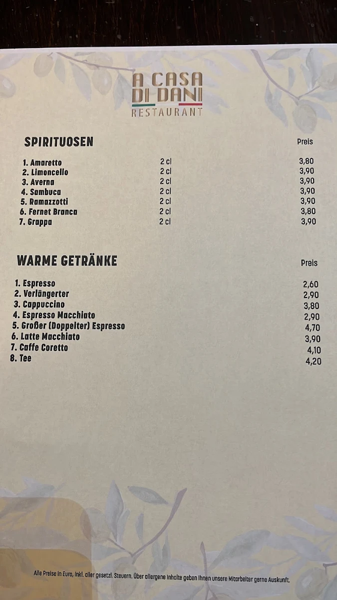 Speisekarte photo 7