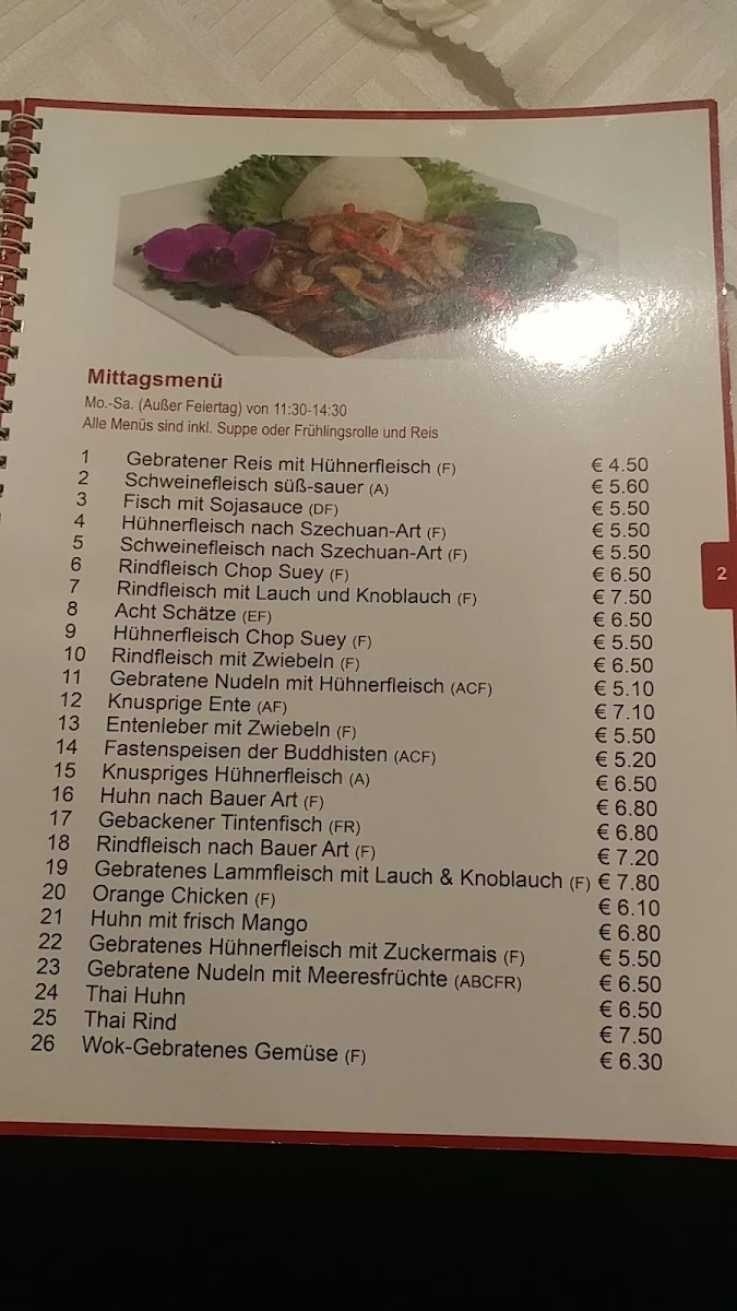 Speisekarte photo 5