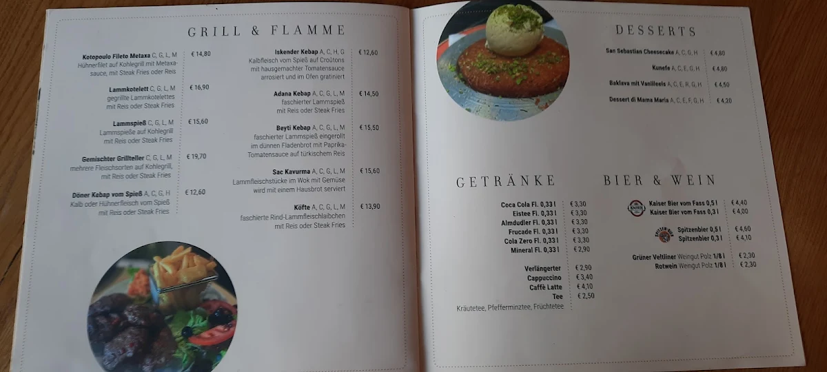 Speisekarte photo 2