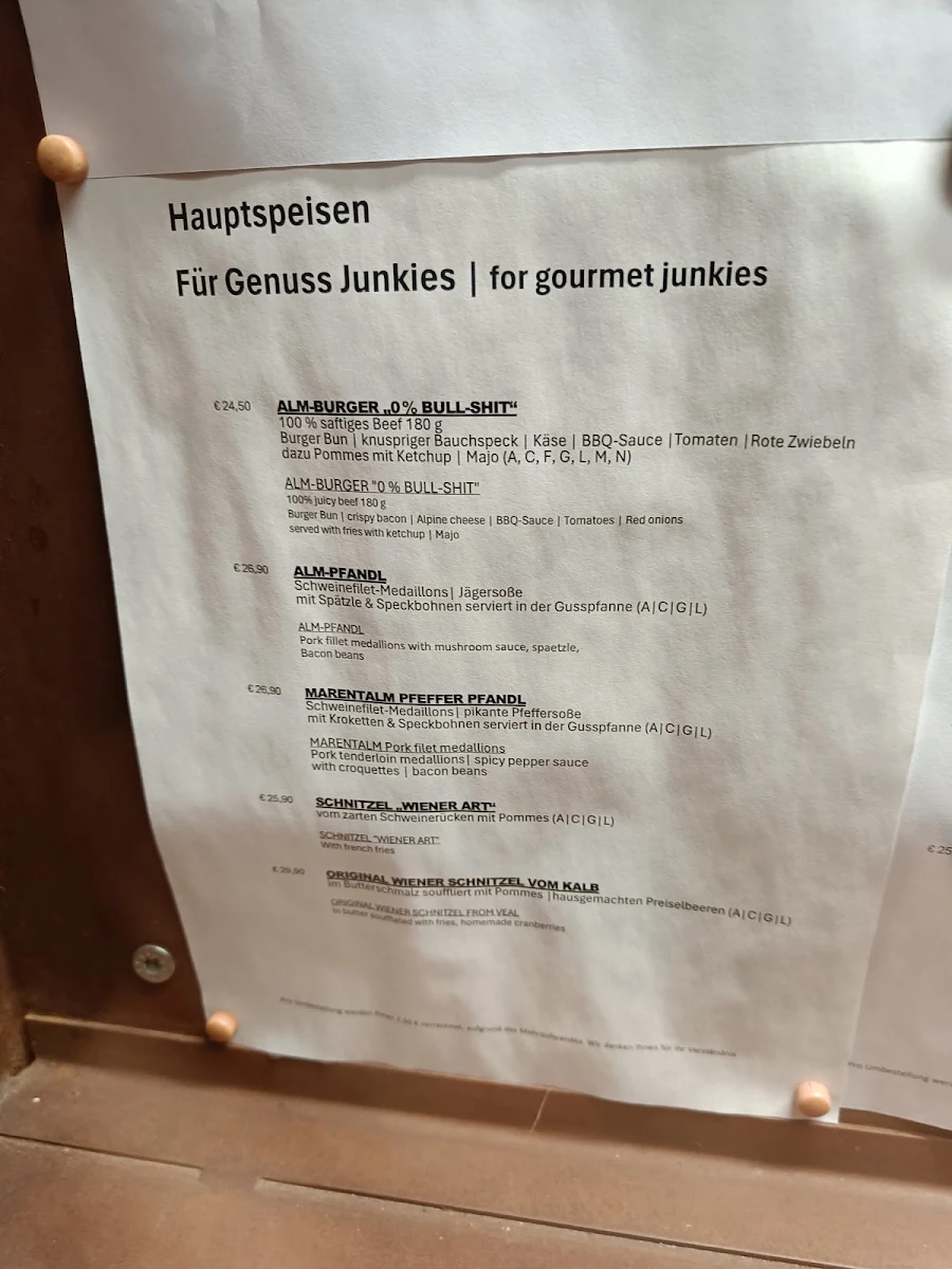 Speisekarte photo 2