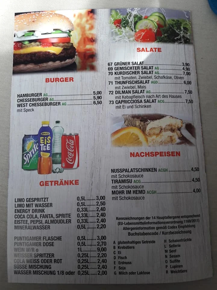 Speisekarte photo 6