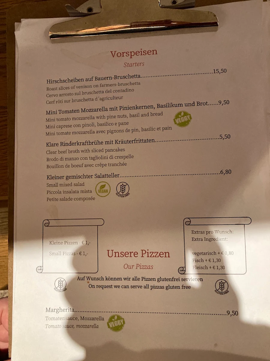 Speisekarte photo 1