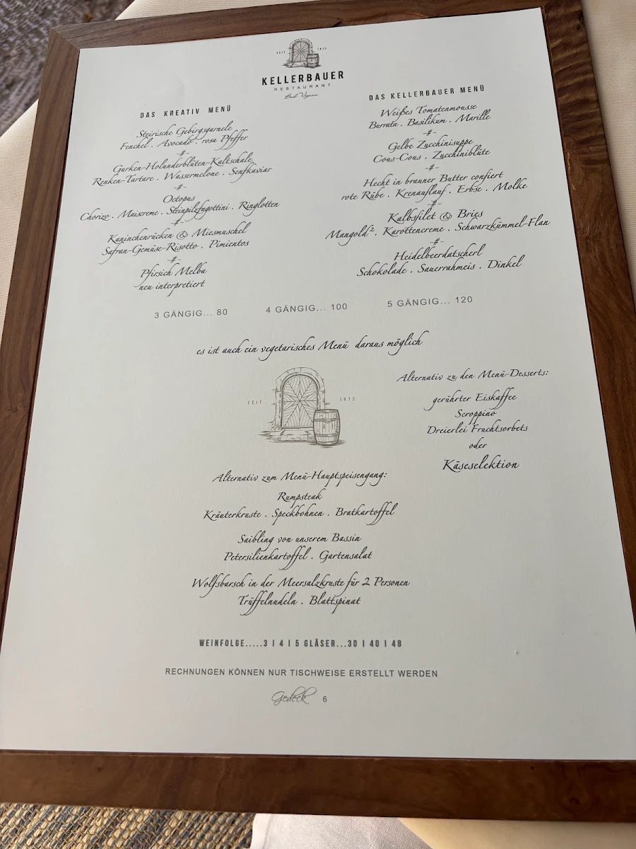 Speisekarte photo 1