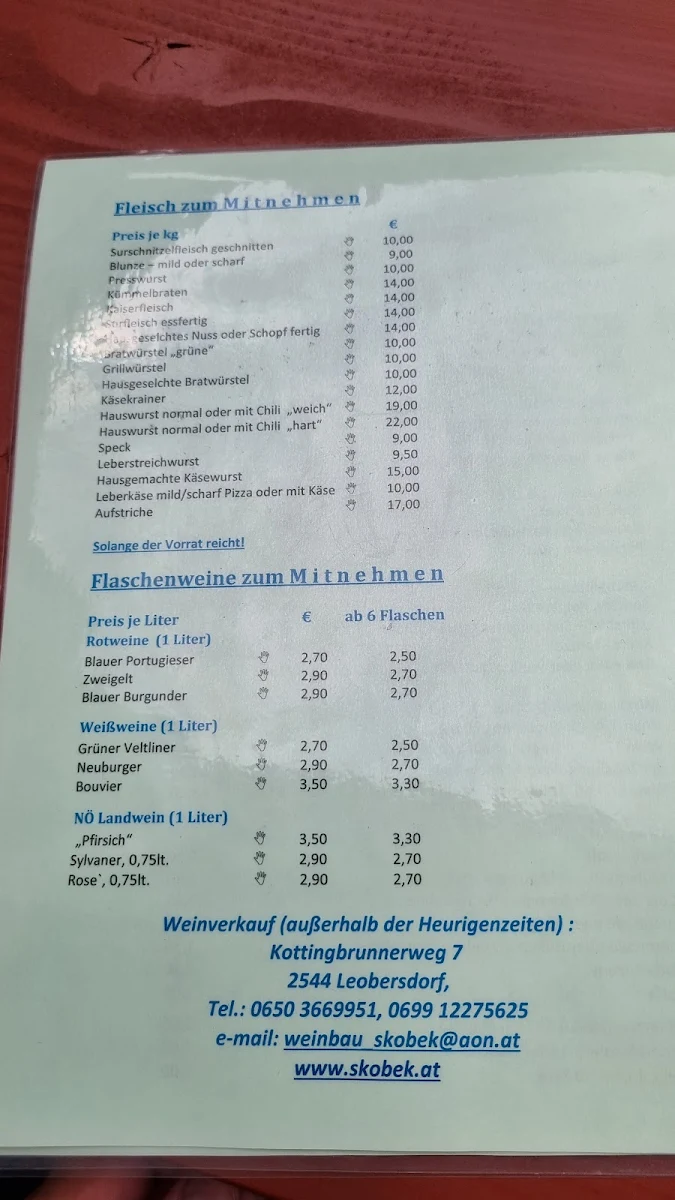 Speisekarte photo 2
