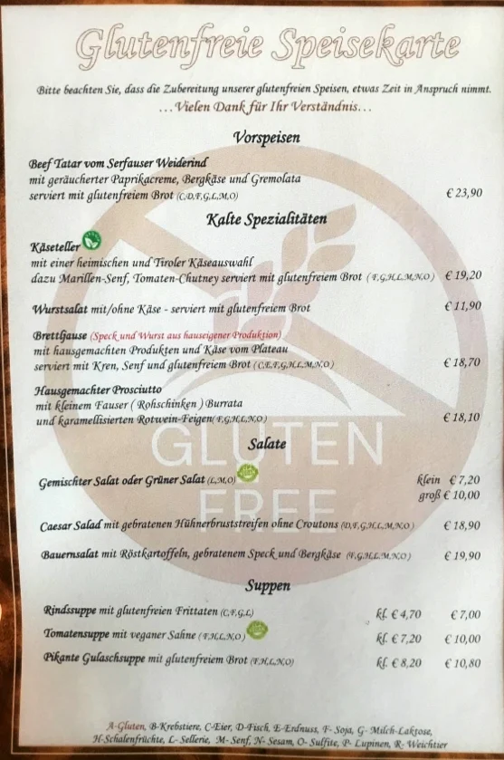 Speisekarte photo 1