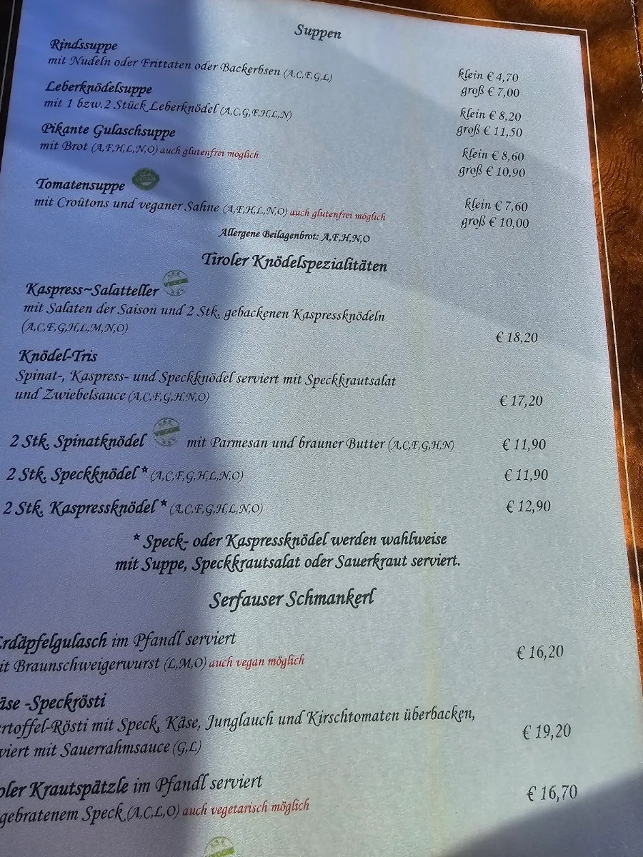 Speisekarte photo 6
