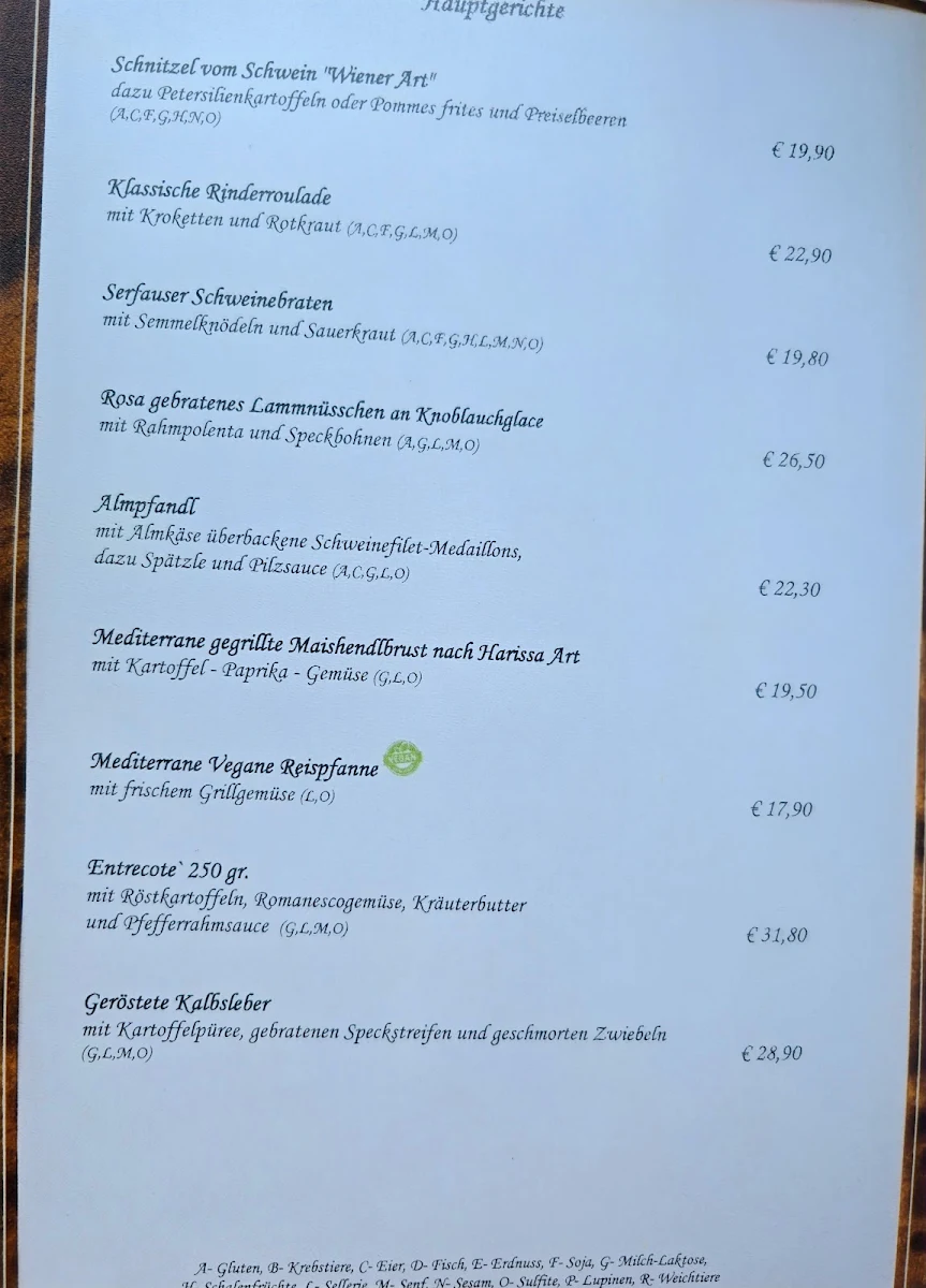 Speisekarte photo 9