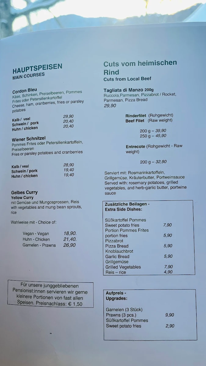 Speisekarte photo 5