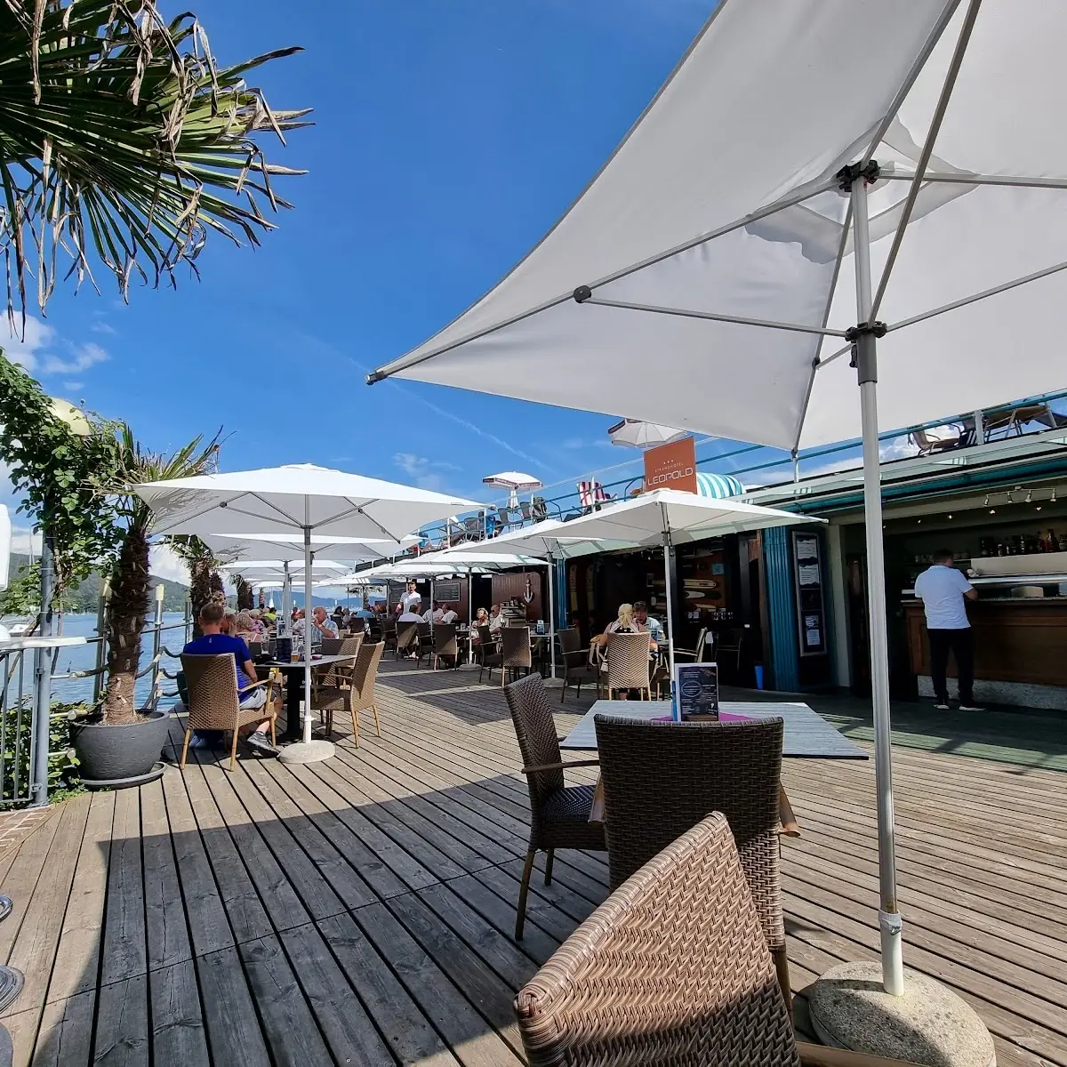 "Am Steg" Seerestaurant Leopold Titelbild