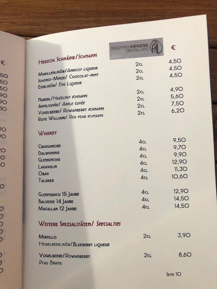 Speisekarte photo 9