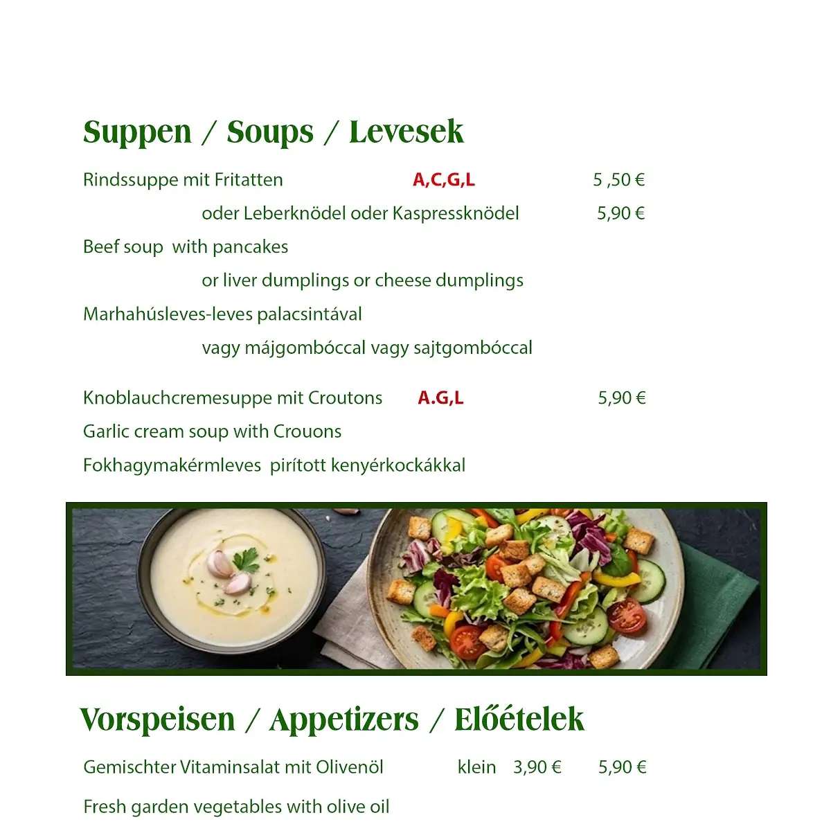 Speisekarte photo 6
