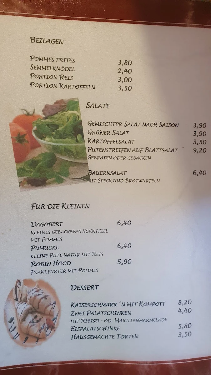 Speisekarte photo 1
