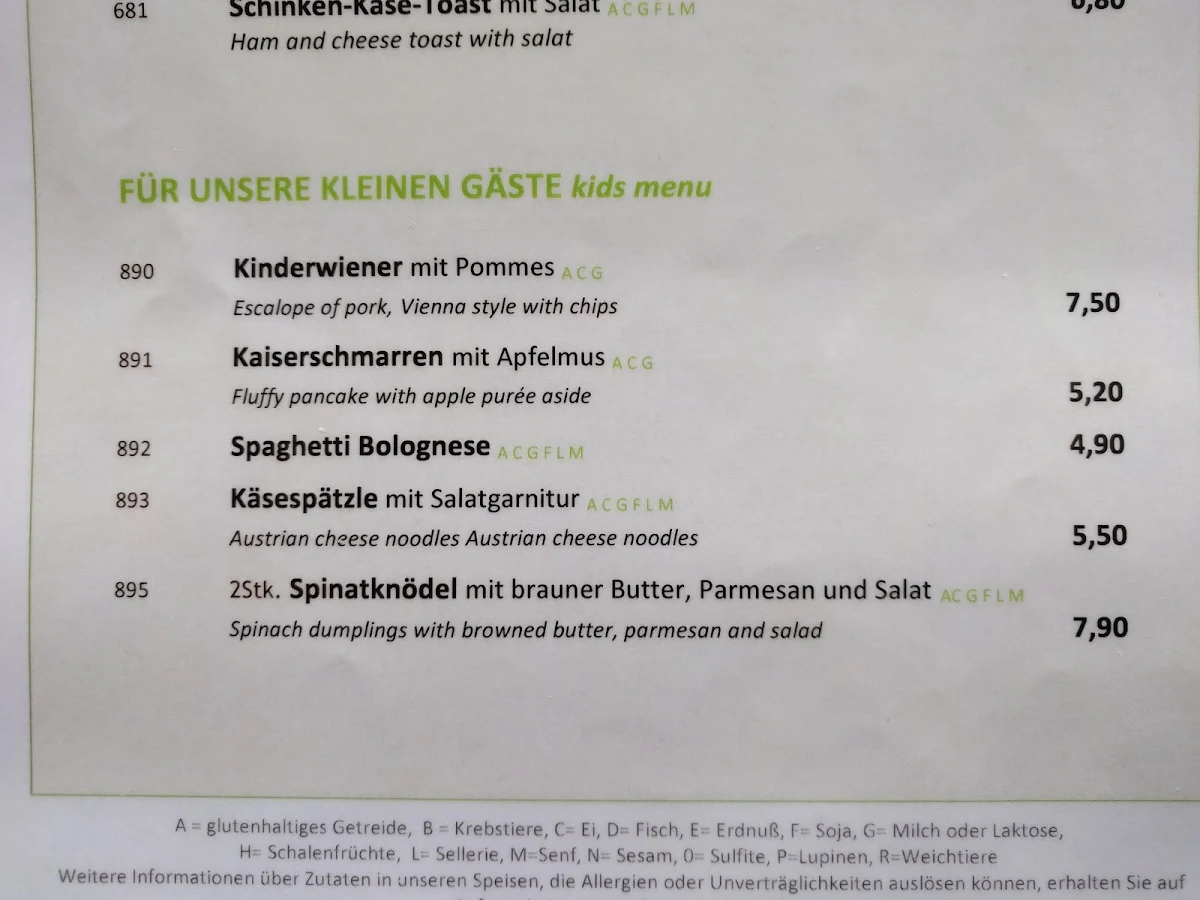 Speisekarte photo 9