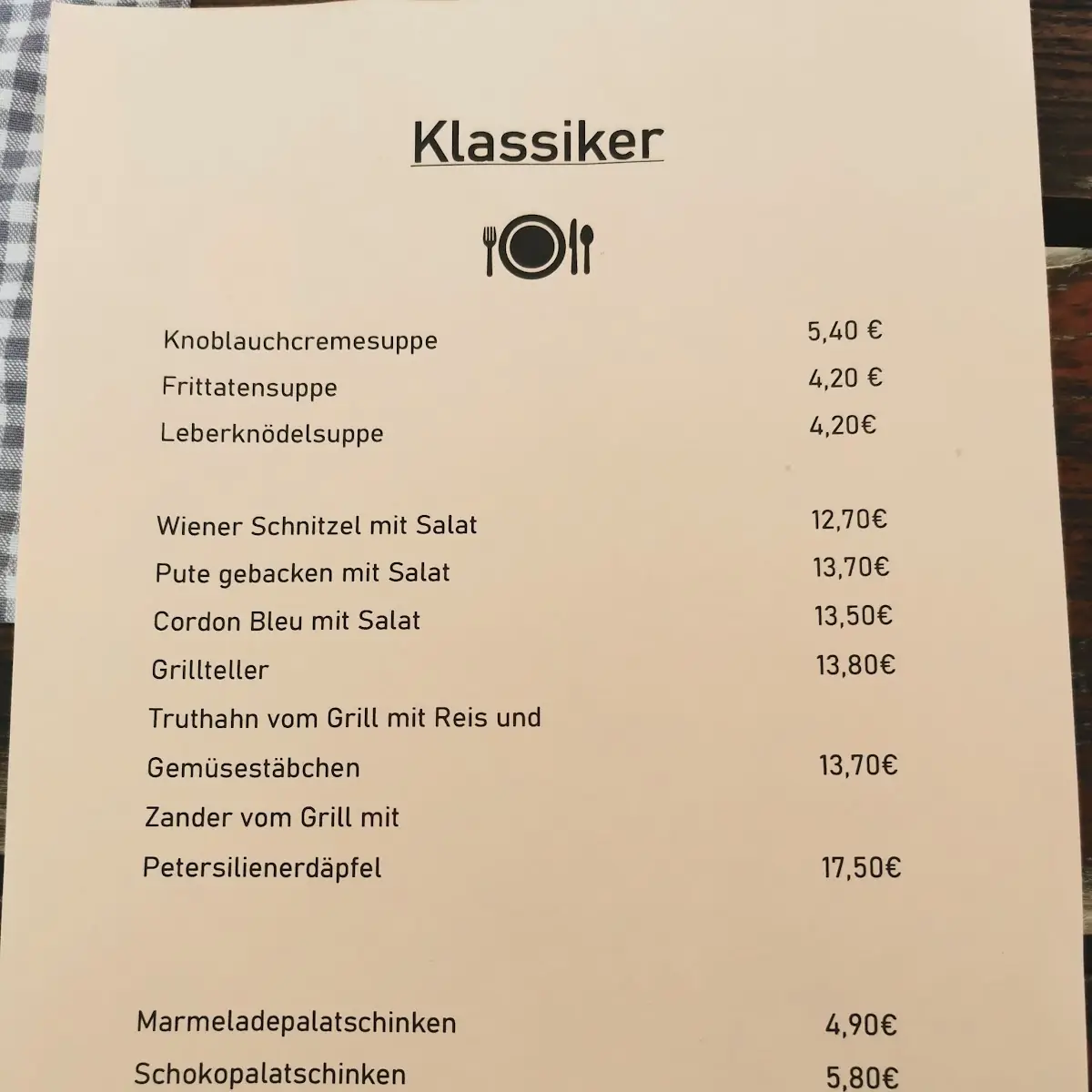 Speisekarte photo 10