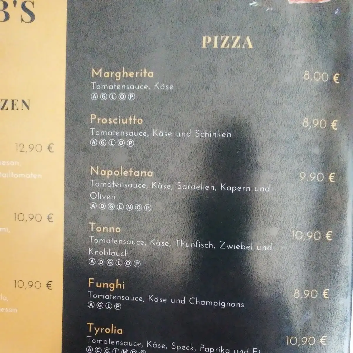 Speisekarte photo 3