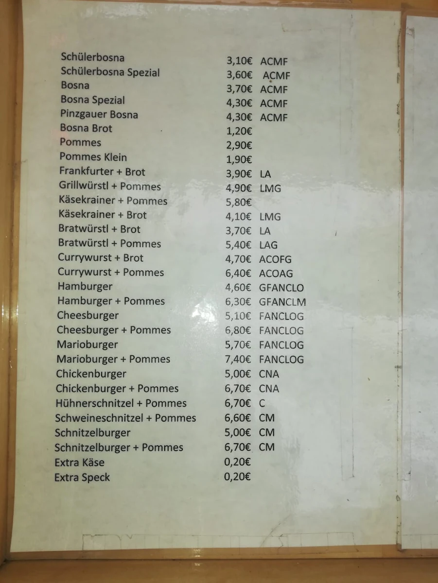 Speisekarte photo 3