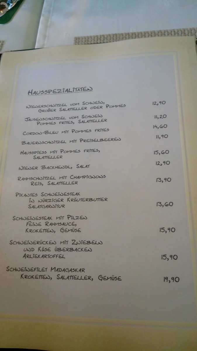 Speisekarte photo 6