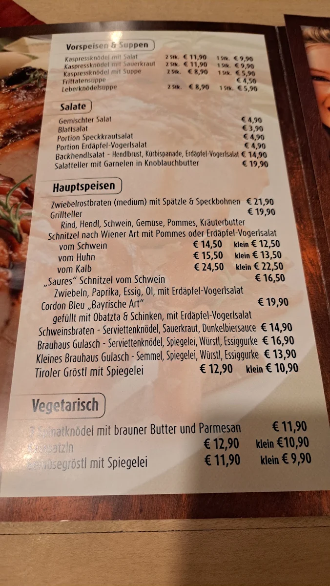 Speisekarte photo 1