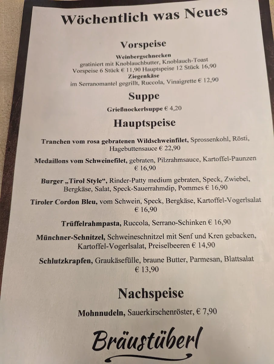 Speisekarte photo 3