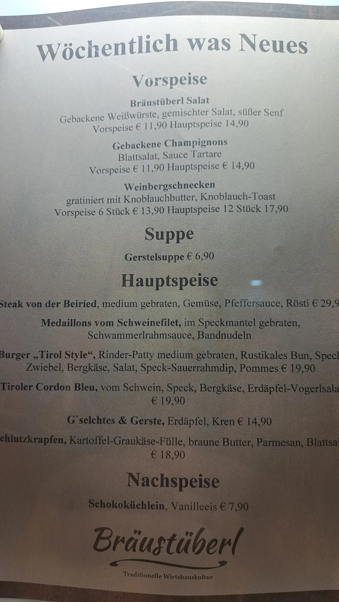 Speisekarte photo 5