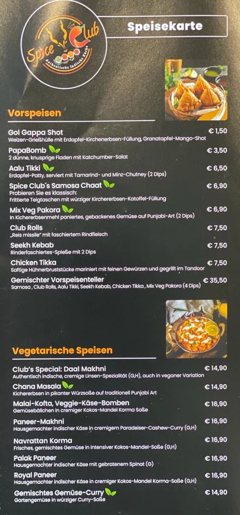 Speisekarte photo 5