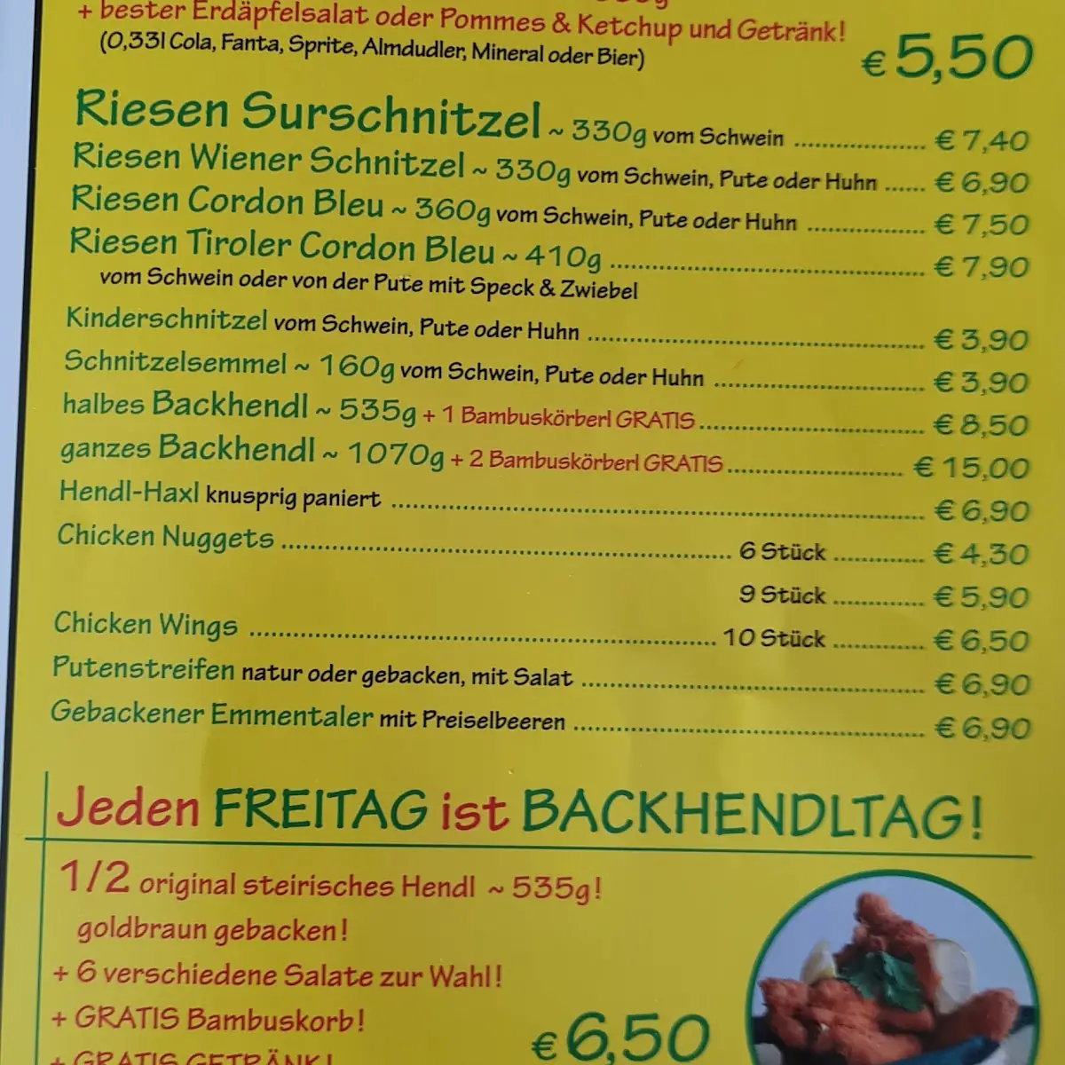 Speisekarte photo 6