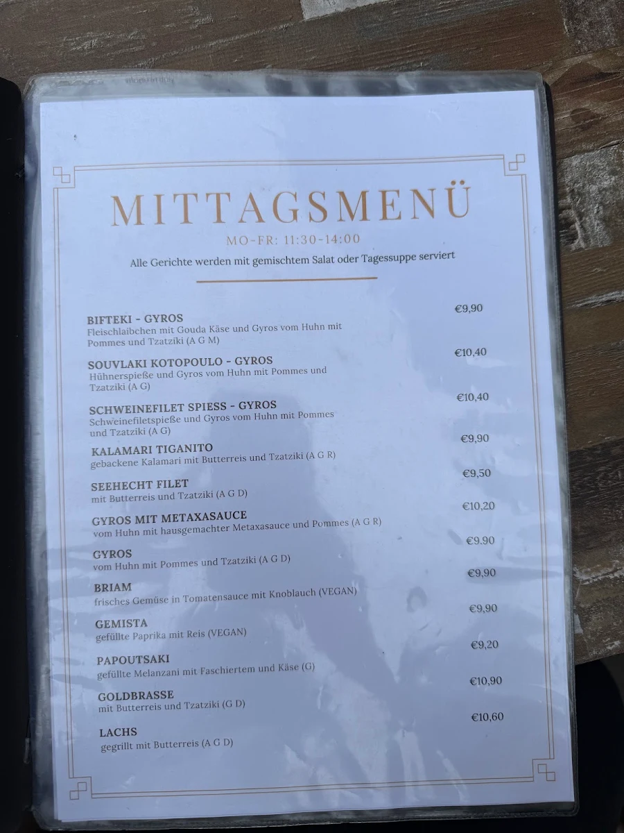 Speisekarte photo 3
