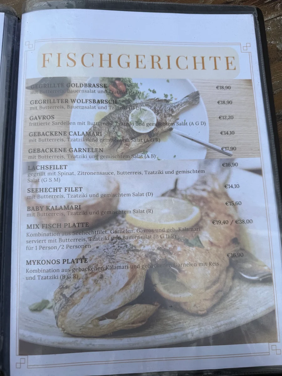 Speisekarte photo 5