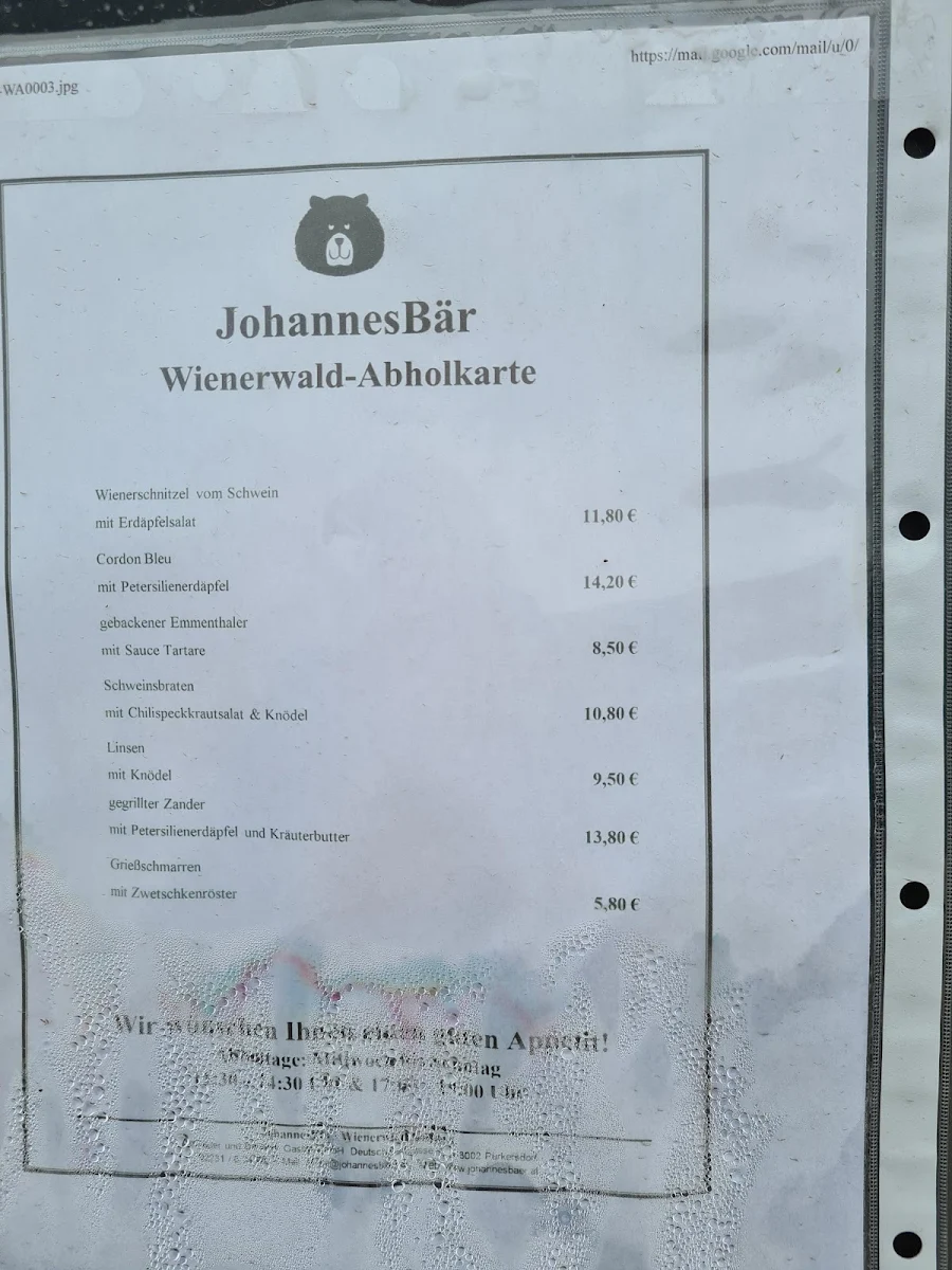 Speisekarte photo 5