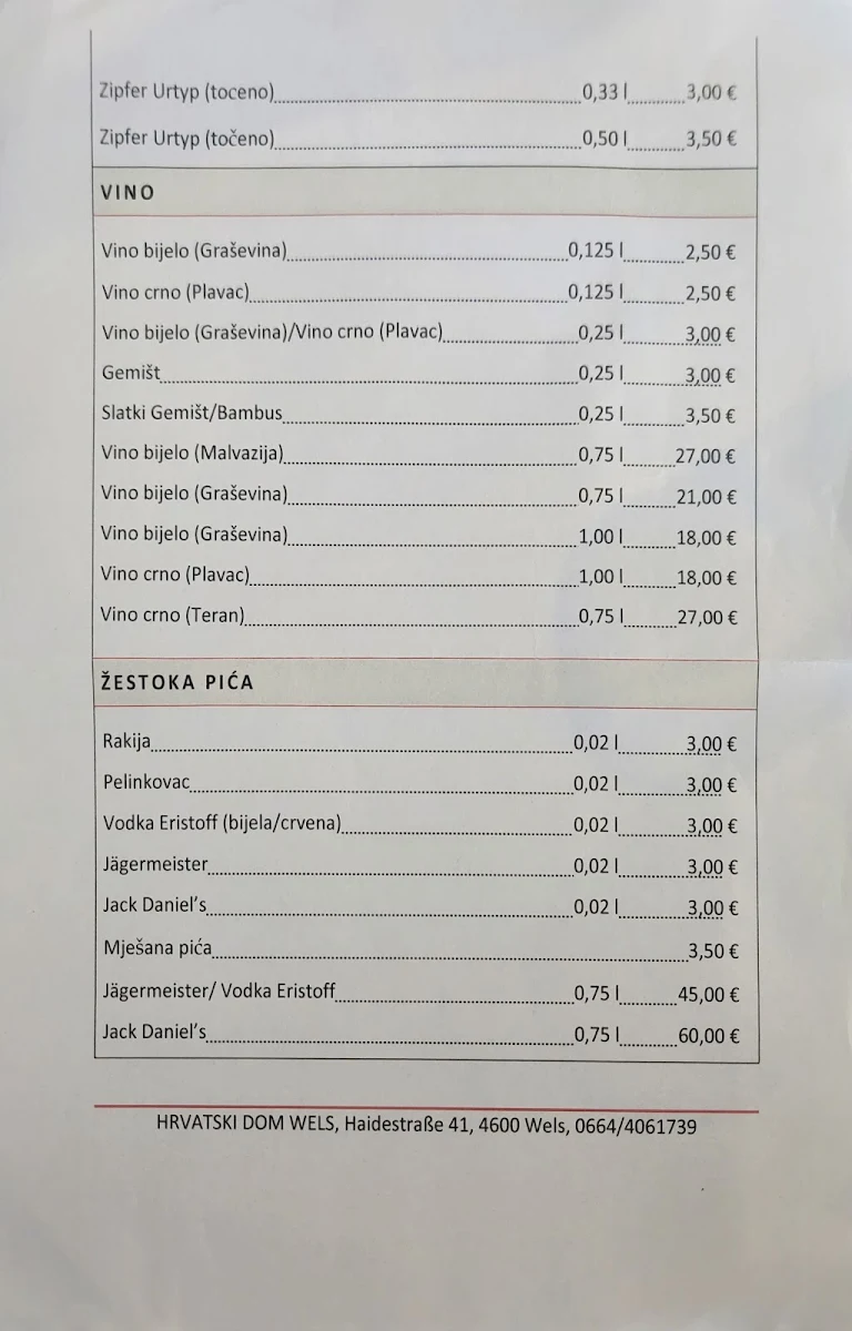 Speisekarte photo 1
