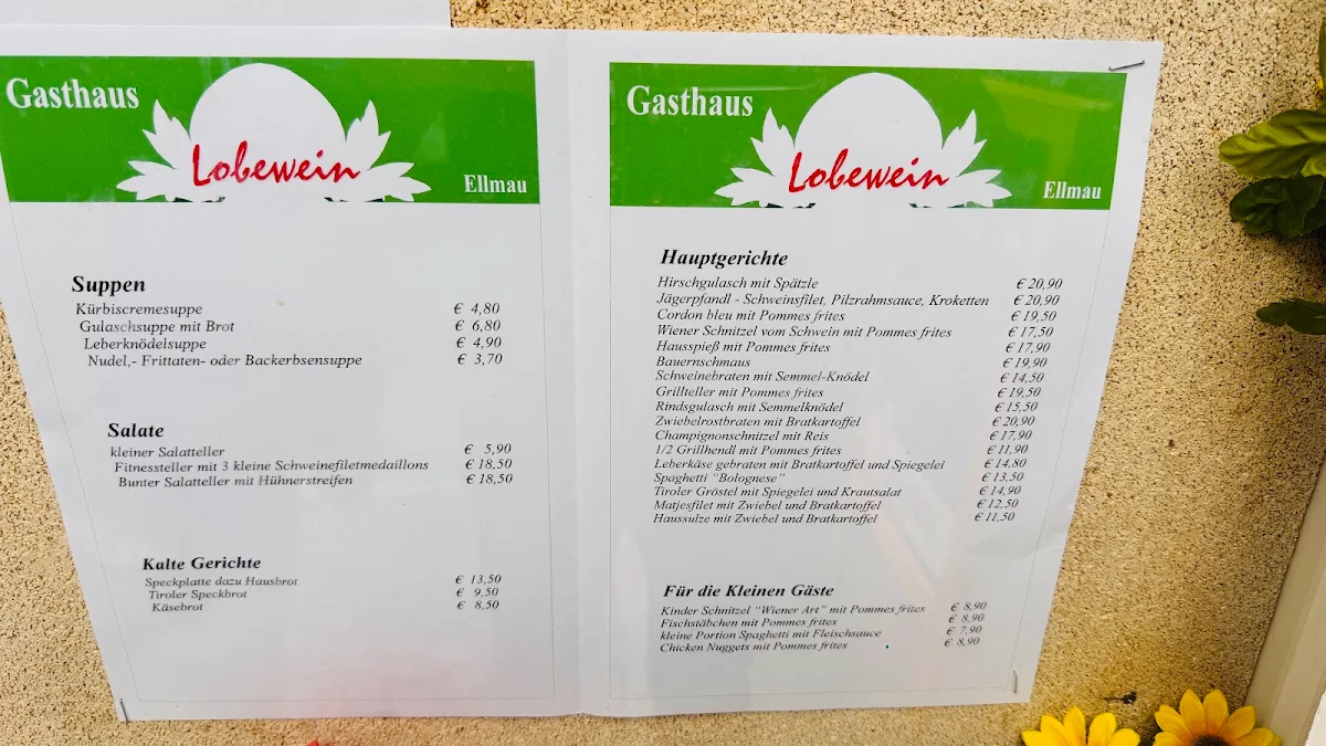 Speisekarte photo 1
