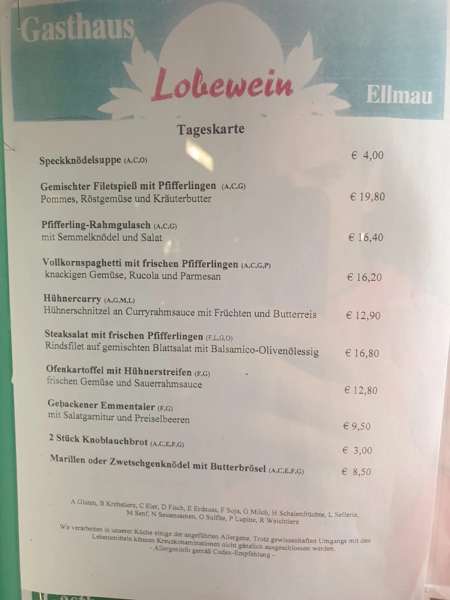Speisekarte photo 6
